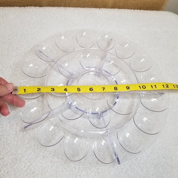 This Anchor Hocking glass serving set 3 piece set - Picture 2 of 9